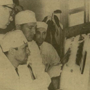 Э. Ф. Фишер проводит практические занятия с врачами, проходящими ординатуру. 1963 г.
